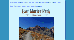 Desktop Screenshot of eastglacierpark.info